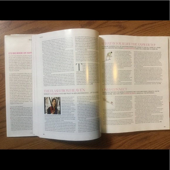 Like New Oprah Winfrey O'S BIG BOOK OF HAPPINESS!! - Picture 7 of 8